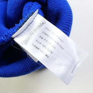 CHROME HEARTS クロム・ハーツ WATCH CAP BLUE ビーニー 青 Size 【フリー】 【新古品・未使用品】 20830242