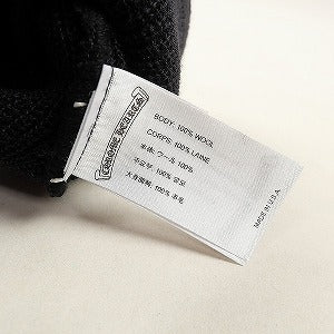 CHROME HEARTS クロム・ハーツ HAT WATCH CAP WOOL MULTI CH PLUS BLACK/GREY ビーニー 黒 Size 【フリー】 【新古品・未使用品】 20830245
