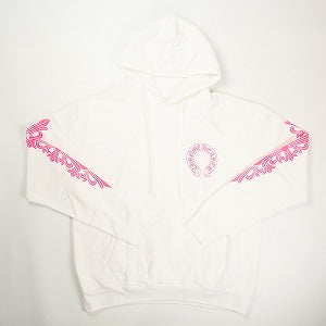CHROME HEARTS クロム・ハーツ HORSESHOE HOODIE WHITE/PINK パーカー 白 Size 【L】 【新古品・未使用品】 20830247