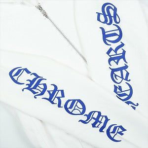 CHROME HEARTS クロム・ハーツ VRCT FULL ZIP HOODIE WHITE/BLUE ジップパーカー 白青 Size 【L】 【新古品・未使用品】 20830253