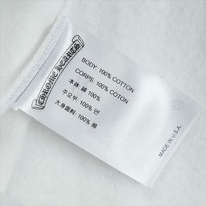 CHROME HEARTS クロム・ハーツ SCROLL FULL ZIP HOODIE WHITE ジップパーカー 白 Size 【XL】 【新古品・未使用品】 20830254