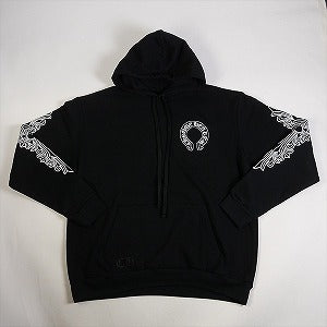 CHROME HEARTS クロム・ハーツ HORSESHOE HOODIE BLACK パーカー 黒 Size 【XL】 【新古品・未使用品】 20830259