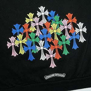 CHROME HEARTS クロム・ハーツ MULTI COLOR CEMETERY CROSS ZIP HOODIE BLACK ジップパーカー 黒 Size 【XL】 【中古品-ほぼ新品】 20830265
