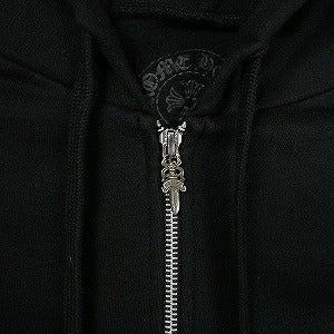 CHROME HEARTS クロム・ハーツ MULTI COLOR CEMETERY CROSS ZIP HOODIE BLACK ジップパーカー 黒 Size 【XL】 【中古品-ほぼ新品】 20830265