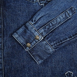 CHROME HEARTS クロム・ハーツ CRS PTCHS DENIM SHIRT INDIGO 長袖シャツ インディゴ Size 【XXL】 【新古品・未使用品】 20830266