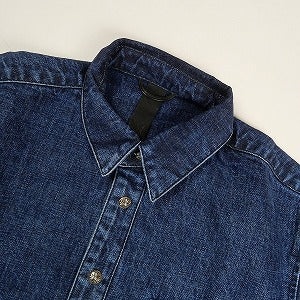 CHROME HEARTS クロム・ハーツ CRS PTCHS DENIM SHIRT INDIGO 長袖シャツ インディゴ Size 【XXL】 【新古品・未使用品】 20830266