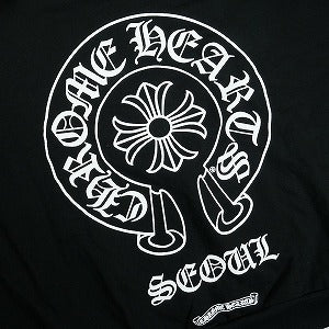 CHROME HEARTS クロム・ハーツ SEOUL HORSESHOE FULL ZIP HOODIE BLACK ソウル限定ジップパーカー 黒 Size 【L】 【新古品・未使用品】 20830268