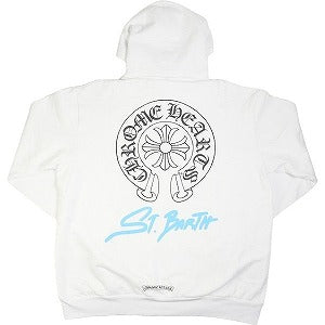CHROME HEARTS クロム・ハーツ ST BARTH SWTSHRT PLVR LTD セントバース限定 プリントロゴ プルオーバーパーカー 白 Size 【XL】 【新古品・未使用品】 20830298