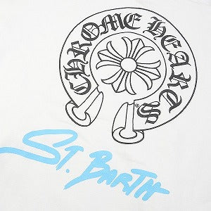 CHROME HEARTS クロム・ハーツ ST BARTH SWTSHRT PLVR LTD セントバース限定 プリントロゴ プルオーバーパーカー 白 Size 【XL】 【新古品・未使用品】 20830298