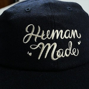 HUMAN MADE ヒューマンメイド 25AW 6PANEL WOOL CAP HM30GD052 NAVY キャップ 紺 Size 【フリー】 【新古品・未使用品】 20830307