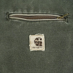 VINTAGE ヴィンテージ Carhartt カーハート Detroit Jacket Feded Mos Green デトロイトジャケット オリーブ Size 【XL】 【中古品-良い】 20830321