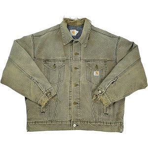 VINTAGE ヴィンテージ Carhartt カーハート Trucker Jacket Faded Brown トラッカージャケット 茶 Size 【L】 【中古品-良い】 20830323