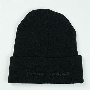 CHROME HEARTS クロム・ハーツ CH WATCH CAP BLACK/BLACK ビーニー 黒 Size 【フリー】 【新古品・未使用品】 20830347