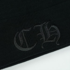 CHROME HEARTS クロム・ハーツ CH WATCH CAP BLACK/BLACK ビーニー 黒 Size 【フリー】 【新古品・未使用品】 20830347