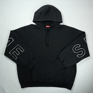 SUPREME シュプリーム 25SS Frayed Hooded Sweatshirt Black パーカー 黒 Size 【XXL】 【新古品・未使用品】 20830359
