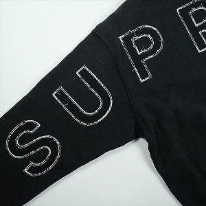 SUPREME シュプリーム 25SS Frayed Hooded Sweatshirt Black パーカー 黒 Size 【XXL】 【新古品・未使用品】 20830359