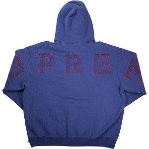 SUPREME シュプリーム 25SS Frayed Hooded Sweatshirt Washed Navy パーカー 紺 Size 【XXL】 【新古品・未使用品】 20830360