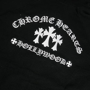 CHROME HEARTS クロム・ハーツ SWTSHRT U SAILIN ON ZIP PLVR ROCKER ARCH BLACK ジップパーカー 黒 Size 【L】 【新古品・未使用品】 20830369