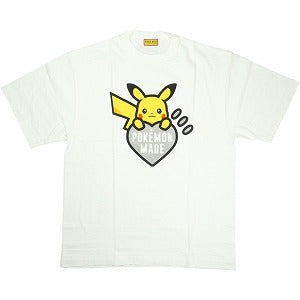 HUMAN MADE ヒューマンメイド ×POKEMON MADE 25AW GRAPHIC T-SHIRT WHITE 札幌限定 ピカチュウTシャツ 白 Size 【XL】 【新古品・未使用品】 20830385