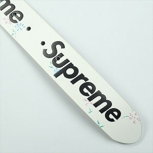 SUPREME シュプリーム 25FW Repeat Leather Belt white ベルト 白 Size 【L】 【新古品・未使用品】 20830389