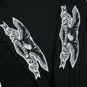 SUPREME シュプリーム ×ANTI HERO 25FW Eagle L/S Tee Black ロンT 黒 Size 【L】 【新古品・未使用品】 20830396