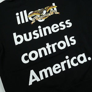 SUPREME シュプリーム ×ANTI HERO 25FW Hooded Sweatshirt Black パーカー 黒 Size 【L】 【新古品・未使用品】 20830397