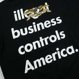 SUPREME シュプリーム ×ANTI HERO 25FW Hooded Sweatshirt Black パーカー 黒 Size 【XL】 【新古品・未使用品】 20830403