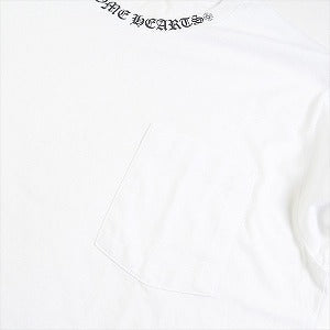 CHROME HEARTS クロム・ハーツ NECK LOGO LS POCKET TEE WHITE ロンT 白 Size 【S】 【新古品・未使用品】 20830410