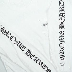 CHROME HEARTS クロム・ハーツ SCROLL L/S T-SHIRT WHITE ロンT 白 Size 【L】 【新古品・未使用品】 20830411