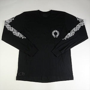 CHROME HEARTS クロム・ハーツ HORSESHOE L/S T-SHIRT BLACK ロンT 黒 Size 【L】 【新古品・未使用品】 20830414