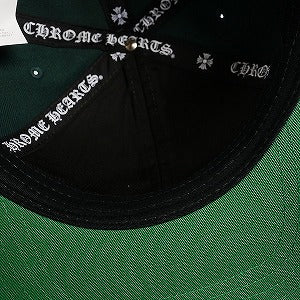 CHROME HEARTS クロム・ハーツ HAT 6 PANEL CAP ON FIELD BSBL FORSET GREEN キャップ 緑 Size 【フリー】 【新古品・未使用品】 20830423