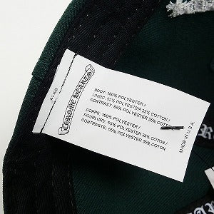 CHROME HEARTS クロム・ハーツ HAT 6 PANEL CAP ON FIELD BSBL FORSET GREEN キャップ 緑 Size 【フリー】 【新古品・未使用品】 20830423