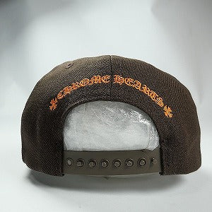 CHROME HEARTS クロム・ハーツ HAT 6 PANEL CAP ON FIELD BSBL BROWN キャップ 茶 Size 【フリー】 【新古品・未使用品】 20830424