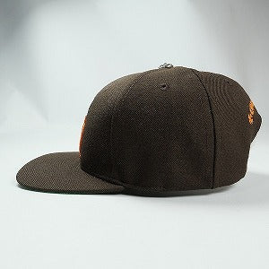 CHROME HEARTS クロム・ハーツ HAT 6 PANEL CAP ON FIELD BSBL BROWN キャップ 茶 Size 【フリー】 【新古品・未使用品】 20830424