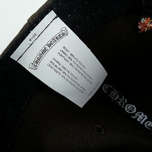 CHROME HEARTS クロム・ハーツ HAT 6 PANEL CAP ON FIELD BSBL BROWN キャップ 茶 Size 【フリー】 【新古品・未使用品】 20830424