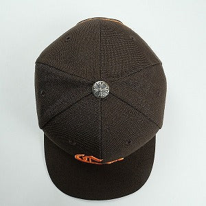 CHROME HEARTS クロム・ハーツ HAT 6 PANEL CAP ON FIELD BSBL BROWN キャップ 茶 Size 【フリー】 【新古品・未使用品】 20830424