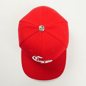 CHROME HEARTS クロム・ハーツ HAT 6 PANEL CAP ON FIELD BSBL RED キャップ 赤 Size 【フリー】 【新古品・未使用品】 20830441