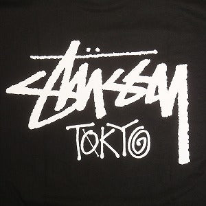 STUSSY ステューシー STOCK TOKYO LS TEE BLACK 東京限定ロンT 黒 Size 【XL】 【新古品・未使用品】 20830473