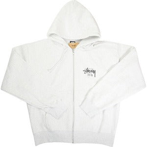 STUSSY ステューシー 25SS STOCK TOKYO ZIP HOOD ASH HEATHER 東京限定ジップパーカー 灰 Size 【L】 【新古品・未使用品】 20830507