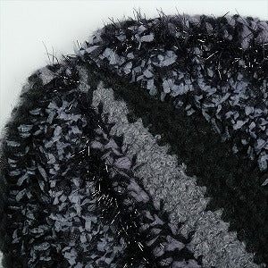 SUPREME シュプリーム 25FW Tinsel Stripe Beanie Black ビーニー 黒 Size 【フリー】 【新古品・未使用品】 20830514