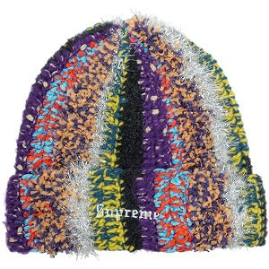 SUPREME シュプリーム 25FW Tinsel Stripe Beanie Multicolor ビーニー マルチ Size 【フリー】 【新古品・未使用品】 20830515