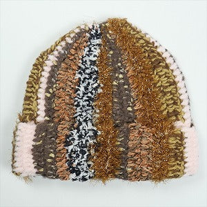 SUPREME シュプリーム 25FW Tinsel Stripe Beanie Brown ビーニー 茶 Size 【フリー】 【新古品・未使用品】 20830516