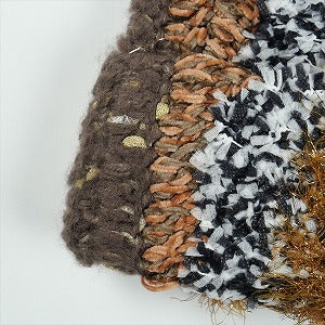 SUPREME シュプリーム 25FW Tinsel Stripe Beanie Brown ビーニー 茶 Size 【フリー】 【新古品・未使用品】 20830516