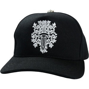 CHROME HEARTS クロム・ハーツ DAGGER HAT BSBL CAP DENIM BLACK キャップ 黒 Size 【フリー】 【中古品-良い】 20830518
