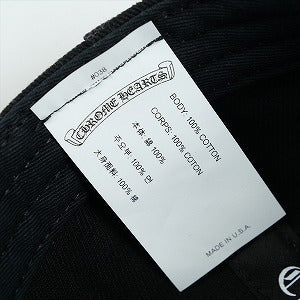 CHROME HEARTS クロム・ハーツ DAGGER HAT BSBL CAP DENIM BLACK キャップ 黒 Size 【フリー】 【中古品-良い】 20830518