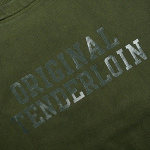 TENDERLOIN テンダーロイン CREW NECK SWEAT OLIVE スウェット オリーブ Size 【L】 【新古品・未使用品】 20830540