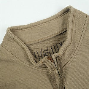 TENDERLOIN テンダーロイン MOCK NECK SWEAT ZIP UP KHAKI スウェット カーキ Size 【L】 【新古品・未使用品】 20830542