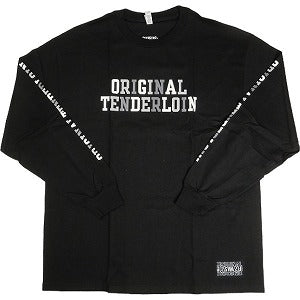 TENDERLOIN テンダーロイン LONG SLEEVE TEE 2A BLACK ロンT 黒 Size 【XL】 【新古品・未使用品】 20830574