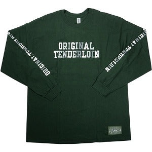 TENDERLOIN テンダーロイン LONG SLEEVE TEE 2A GREEN ロンT 緑 Size 【XL】 【中古品-非常に良い】 20830577