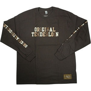 TENDERLOIN テンダーロイン LONG SLEEVE TEE 2A BROWN ロンT 茶 Size 【XL】 【新古品・未使用品】 20830578